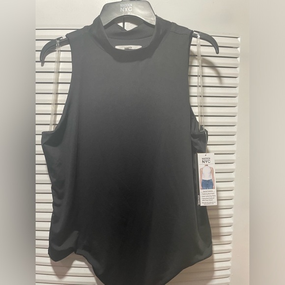 Tops - MADDEN NYC THONG MOCK NECK BODYSUIT